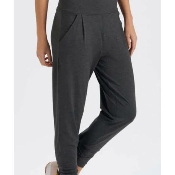 Vuori Women's Lux Harem VW427 Athleisure Casual Pants Grey Sz L - Picture 7 of 8